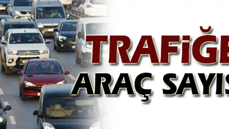 Trafiğe kayıtlı araç sayısı 22 milyon