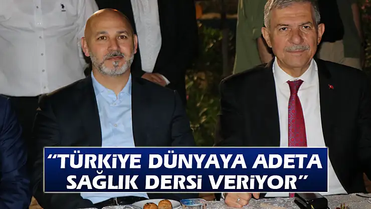 Bakan Demircan: 'Türkiye dünyaya adeta sağlık dersi veriyor'