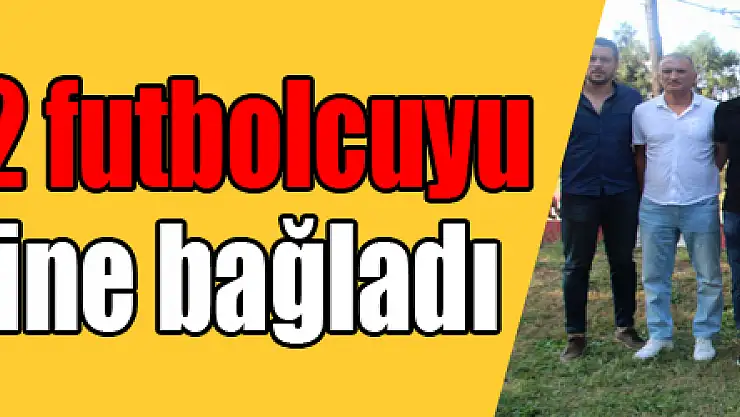Samsunspor 2 futbolcuyu daha renklerine bağladı