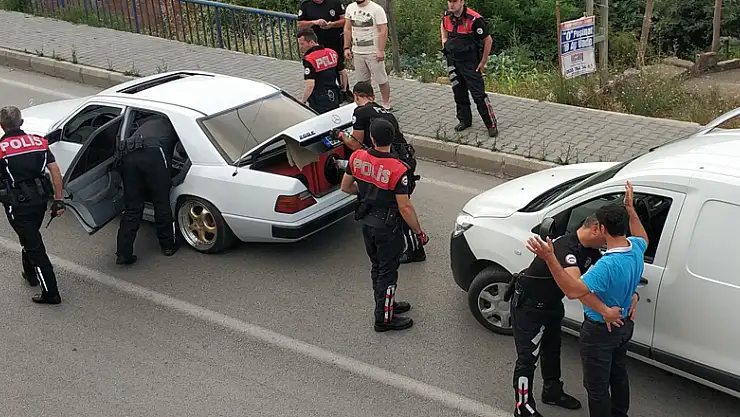 Yunus ekipleri asayiş uygulaması yaptı