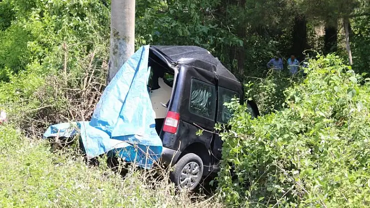 ÇARŞAMBA'DA FECİ KAZA : 1 ÖLÜ 1 AĞIR YARALI 