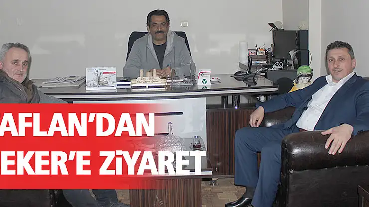 Adem Taflan'dan Şeker'e ziyaret