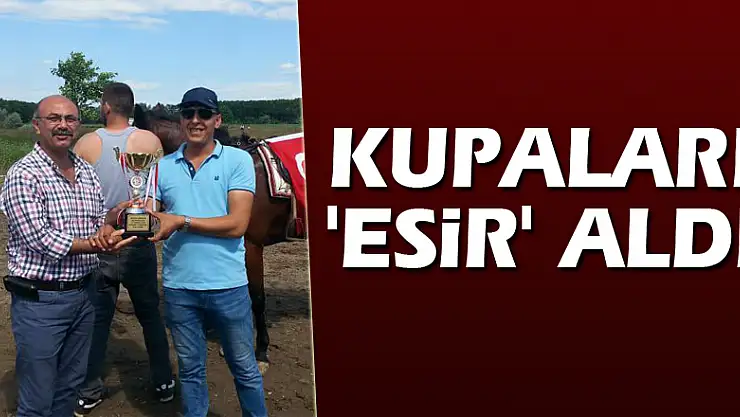 Kupaları 'ESİR' aldı