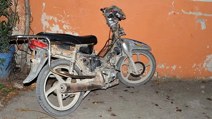 Çalıntı motosiklet bulundu 