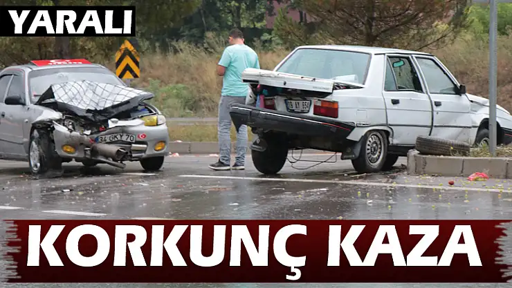Samsun'da korkunç kaza: 4 yaralı