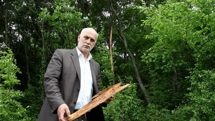 At çifliğine yıldırım düştü