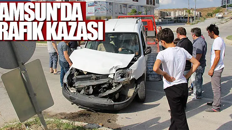 Samsun'da trafik kazası: 6 yaralı