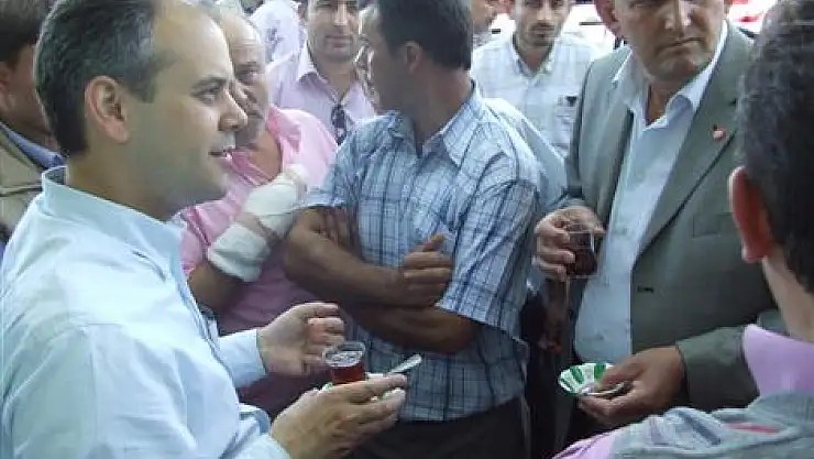 Kılıç Köylerde moral buldu