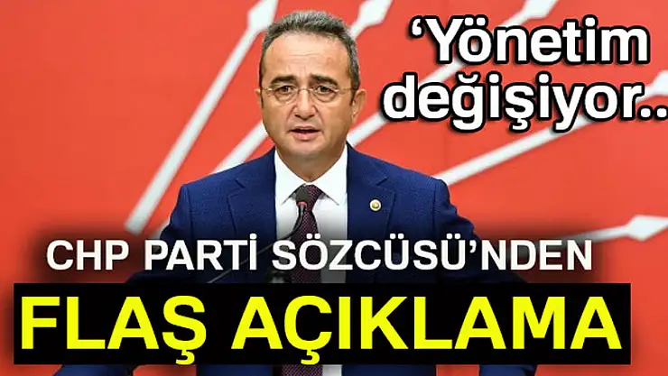 CHP Parti Sözcüsü Bülent Tezcan: 'Kılıçdaroğlu yeni çalışma ekibi oluşturuyor'