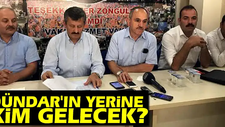 Dündar'ın yerine kim gelecek?