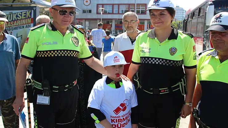 Hatalı sürücüye 'kırmızı düdük'