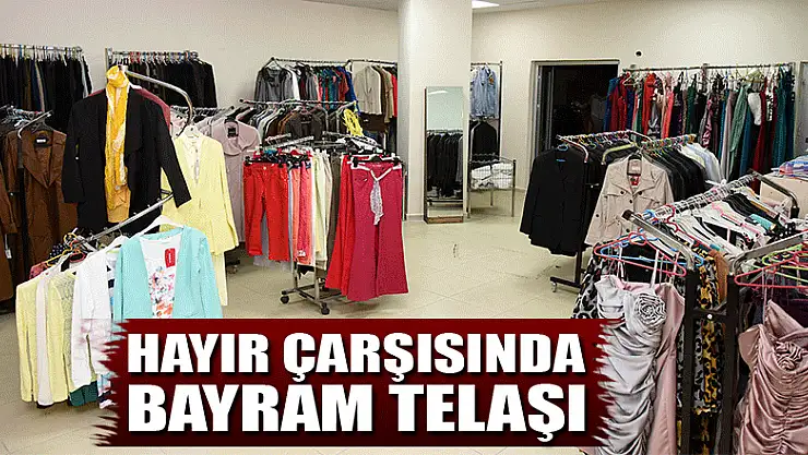 Tekkeköy Belediyesi Hayır Çarşısında Bayram Telaşı