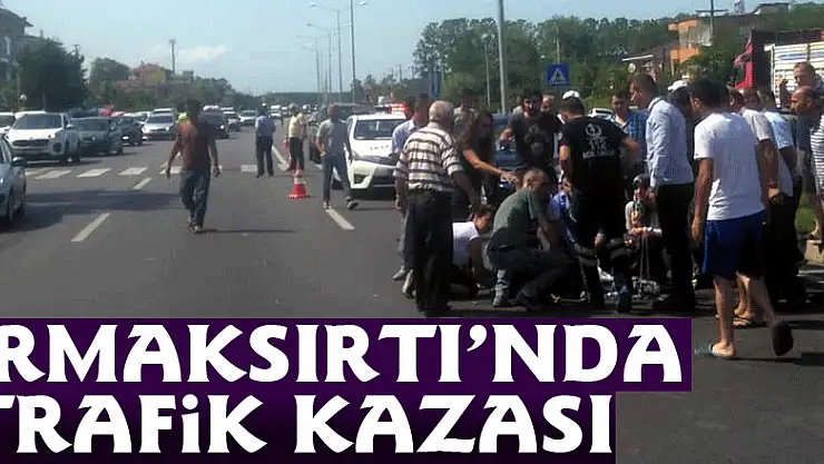 Irmaksırtı'nda trafik kazası: 1 ölü
