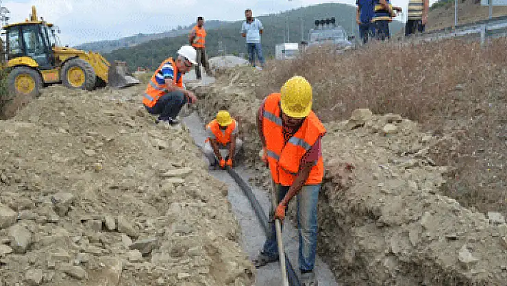 2 mahallenin içme suyu hasreti sona eriyor
