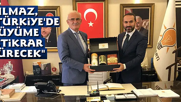 Yılmaz, 'Türkiye'de büyüme istikrar sürecek'