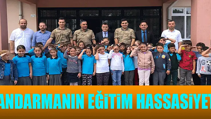 Jandarmanın eğitim hassasiyeti