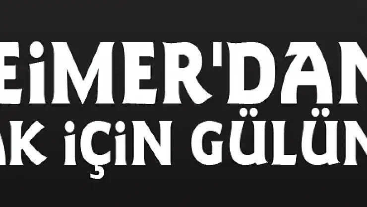 ' Alzheimer'dan korunmak için gülün'