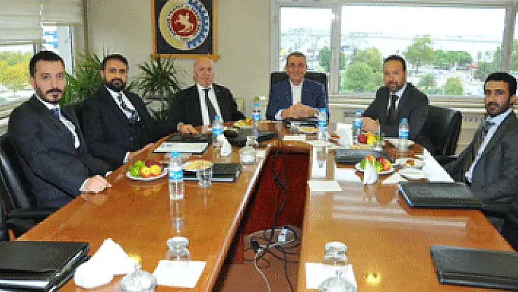 Katar'ın en büyük hipermarket zinciri işbirliği için Samsun'a geldi