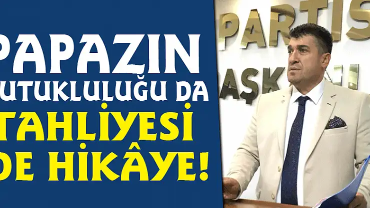 PAPAZIN TUTUKLULUĞU DA TAHLİYESİ DE HİKÂYE!