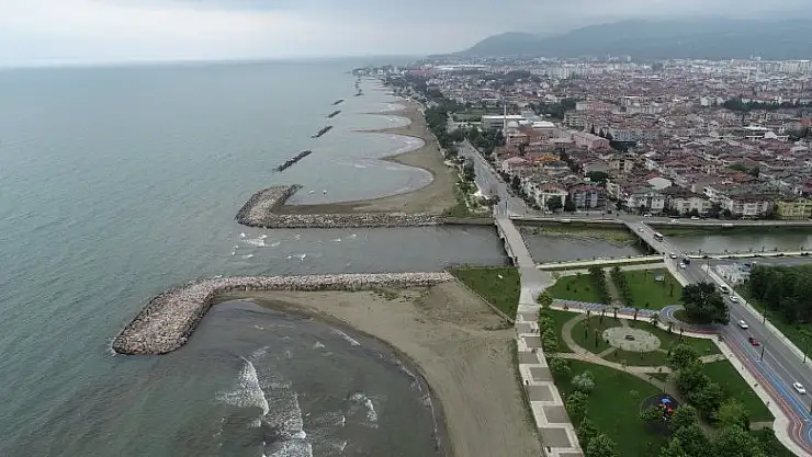 Ordu kıyılarına dalgakıran