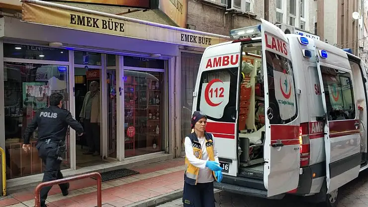 Büfeci vurulmuş halde bulundu