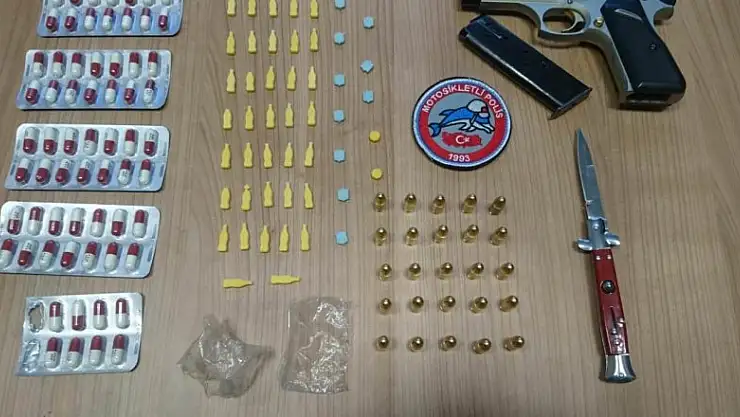 Uyuşturucuyla yakalanan şahsa adli kontrol 