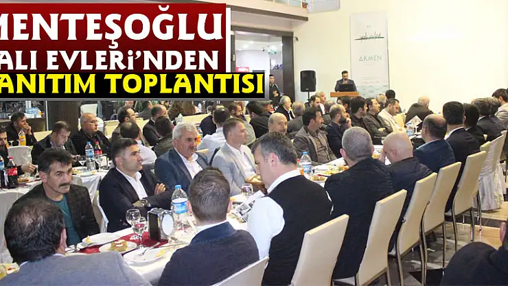 Menteşoğlu Yalı Evleri'nden tanıtım toplantısı