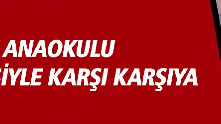 6 yıllık anaokulu çökme tehlikesiyle karşı karşıya 