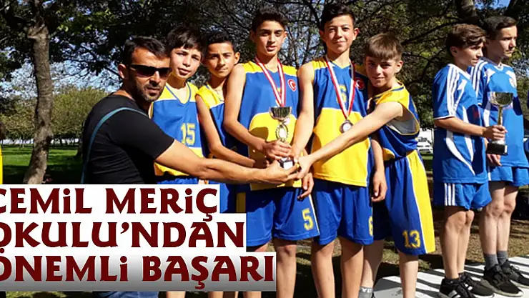 Cemil Meriç Okulu'ndan önemli başarı