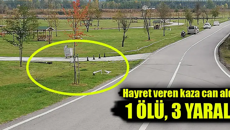 Hayret veren kaza can aldı: 1 ÖLÜ, 3 YARALI