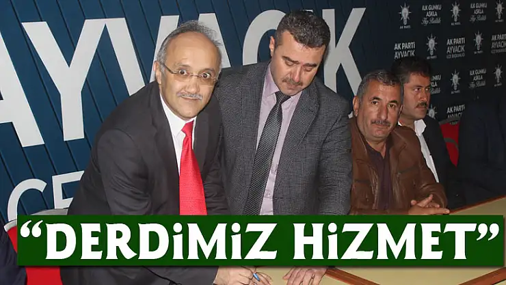 SEVEN: 'DERDİMİZ HİZMET'