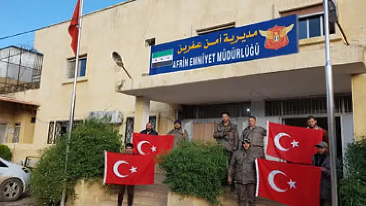 Afrin'de gurur tabloları