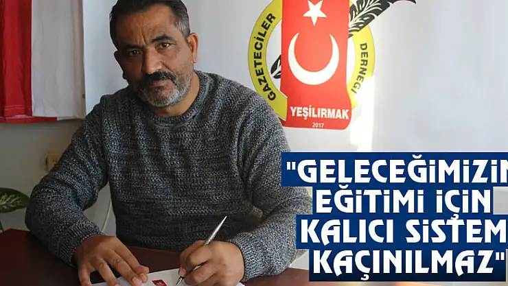 Şeker, 'Geleceğimizin eğitimi için kalıcı sistem kaçınılmaz'