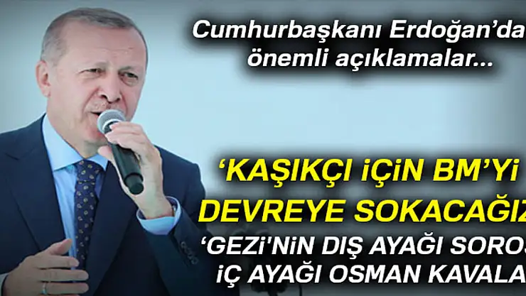 Cumhurbaşkanı Erdoğan: Kaşıkçı için BM'yi devreye sokacağız