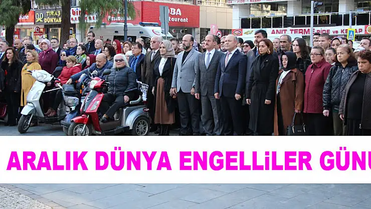 Samsun'da 3 Aralık Dünya Engelliler Günü 