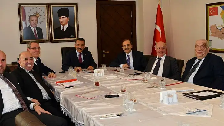 Samsun Lojistik Köy Yönetim Kurulu toplandı
