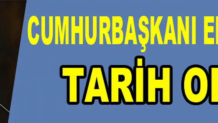 Cumhurbaşkanı Erdoğan açıkladı: Tarih oluyor!