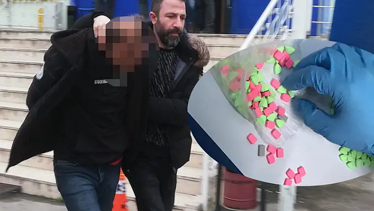 Uyuşturucu taciri Bafra'da yakalandı 