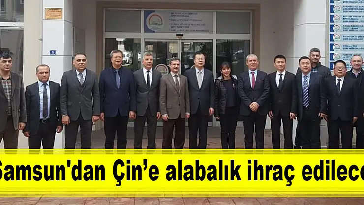 Samsun'dan Çin'e alabalık ihraç edilecek 