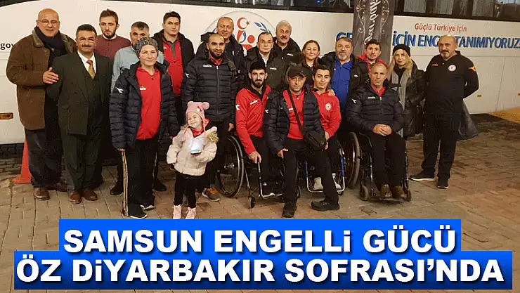 Samsun Engelli Gücü Öz Diyarbakır Sofrası'nda