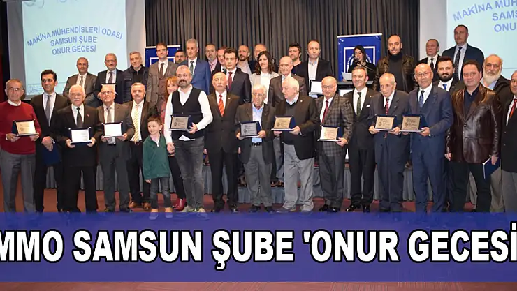 MMO Samsun Şube 'Onur Gecesi' 