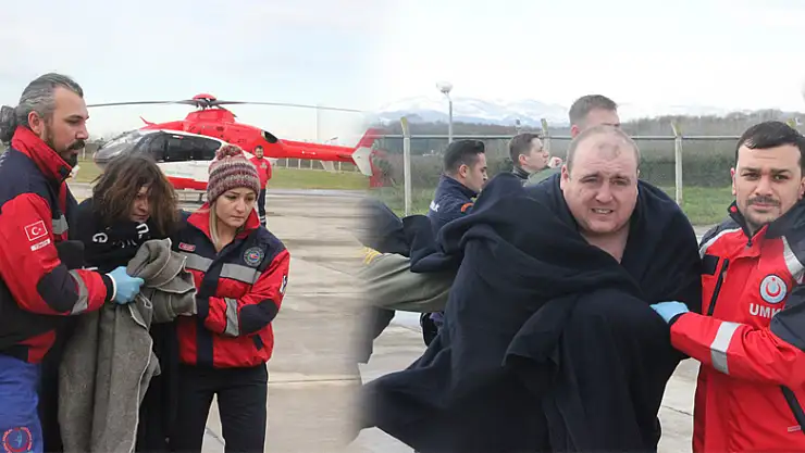  4 mürettebat Samsun Havaalanına getirildi 