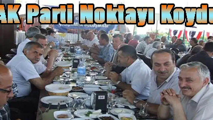AK Parti Noktayı Koydu