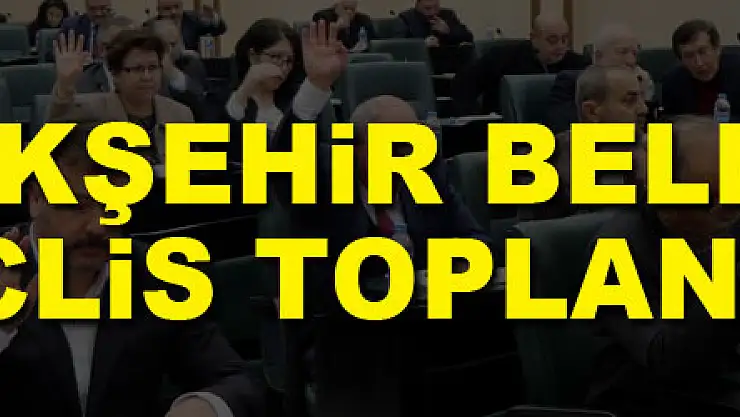 Büyükşehir Belediye Meclis toplantısı