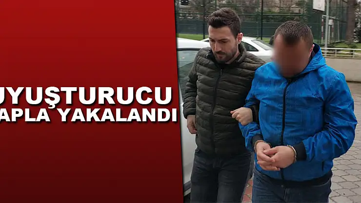 Uyuşturucu hapla yakalandı