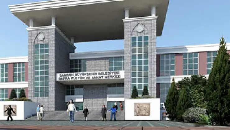 Bafra'da Kızılırmak kenarına kültür merkezi