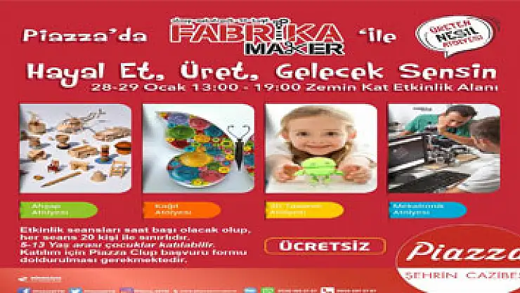 Çocuklar 'Üreten Nesil Atölyesi'nde buluşuyor