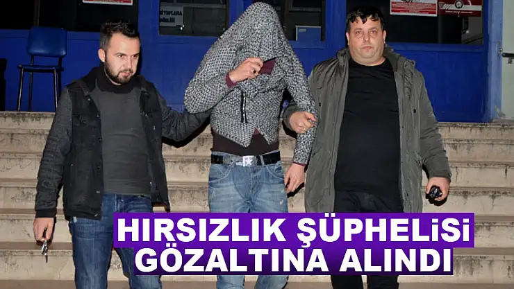 Hırsızlık şüphelisi gözaltına alındı