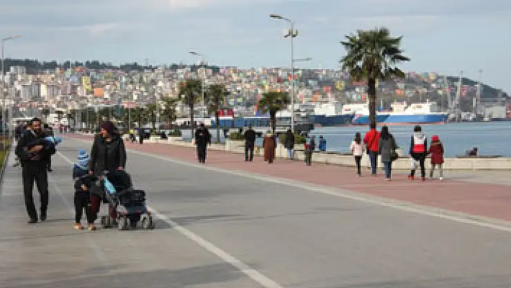 Samsun'da yalancı bahar