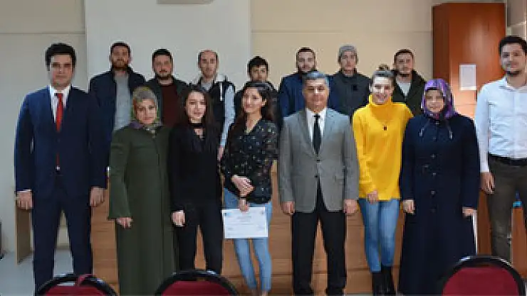 KOSGEB girişimcilik sertifika töreni